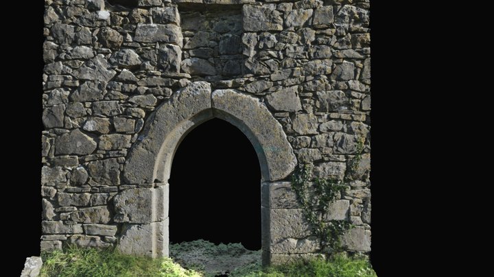 Chapel Door (WM024-005002-), Ballymore 3D Model