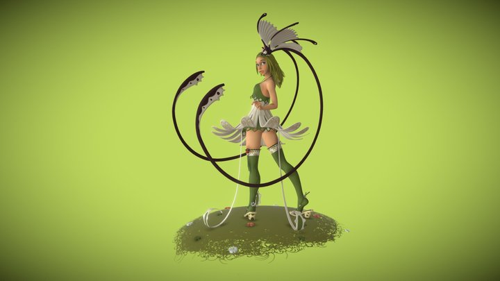 Apple 3D Model