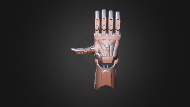 Raptor Hand 3D Model
