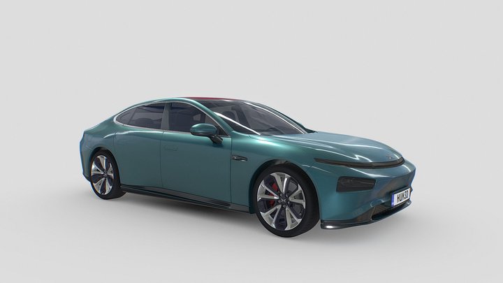 Xpeng_P7_2020 3D Model