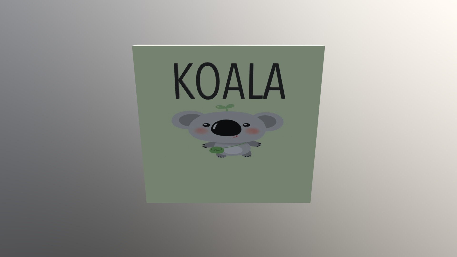 指示牌KOALA