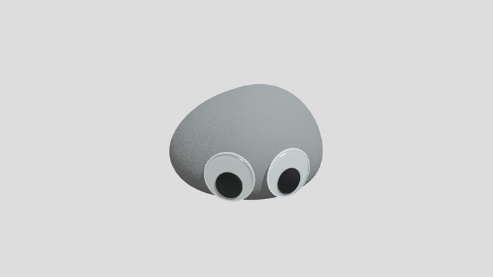 Pet Rock 3D Model