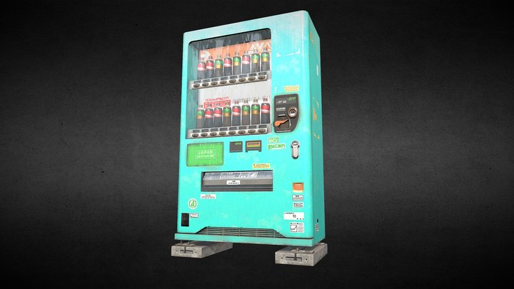 Vending machine 3D Model