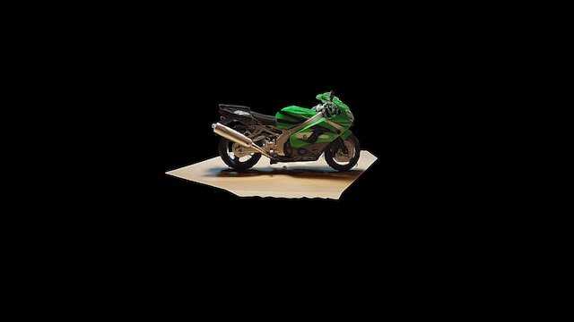 Kawasaki ZX-9R Ninja model zabawki 3D Model