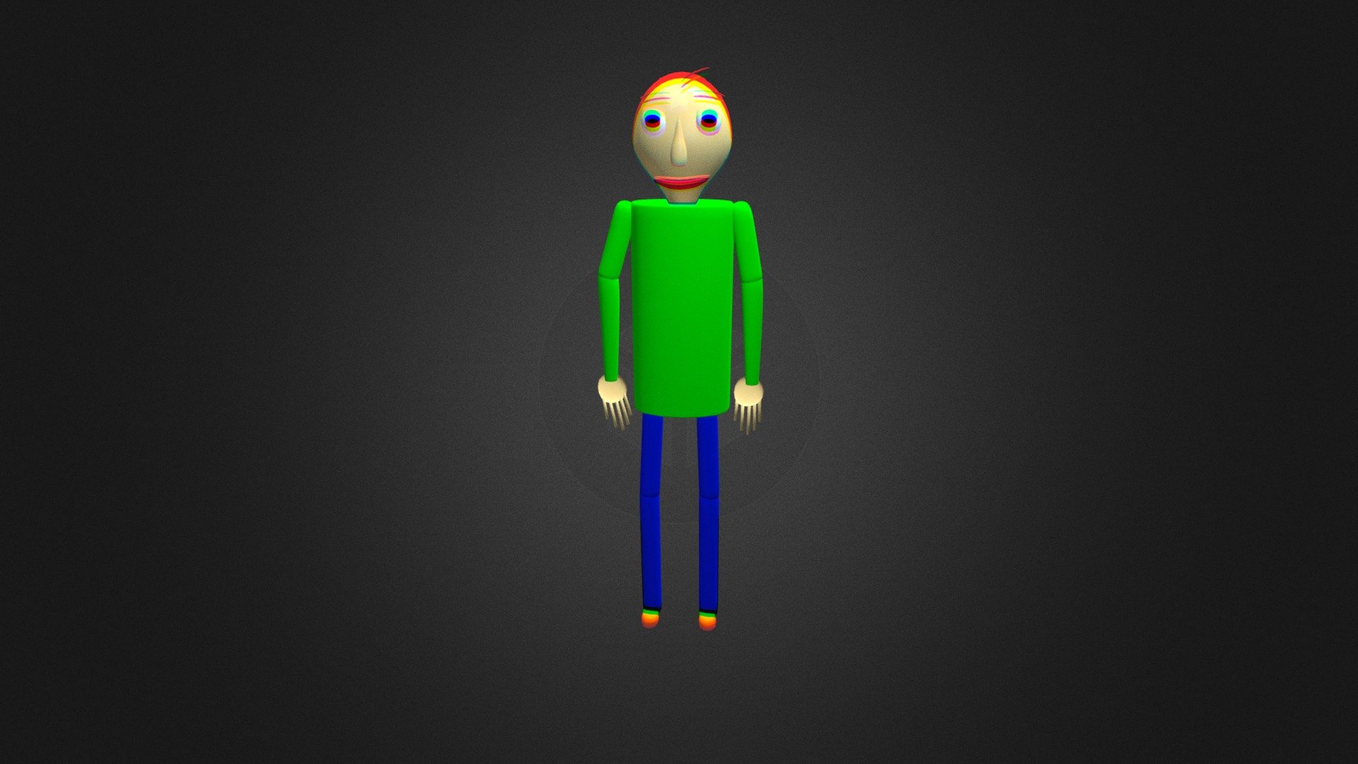 Random Baldi's Basics Characters - Download Free 3D model by  Johnthe3dModeler (@Johnthe3dModeler) [df651cd]