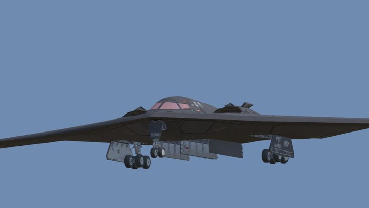 Northrop B-2 Spirit 3D Model
