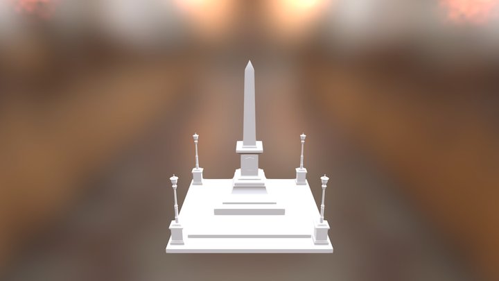 Obelisco P7 3D Model