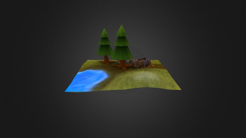 Island - 3D model by Shazai.Jia.Jun [cb7940e] - Sketchfab