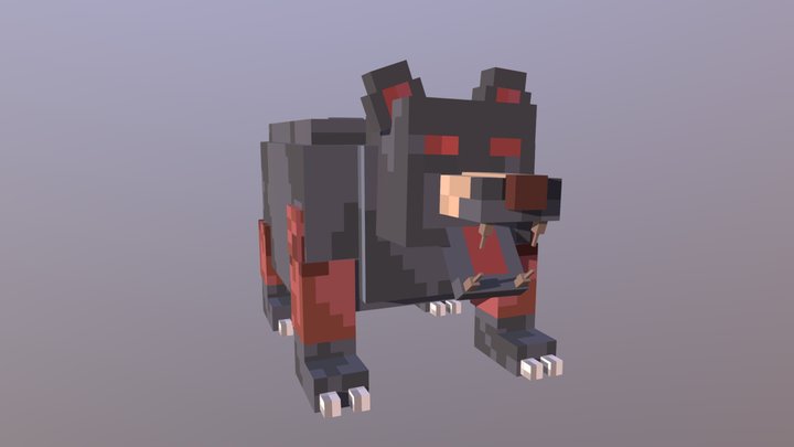 Infected Bear 3D Model