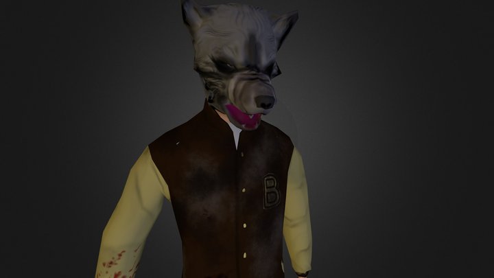 Wolf Mask-1 3D Model