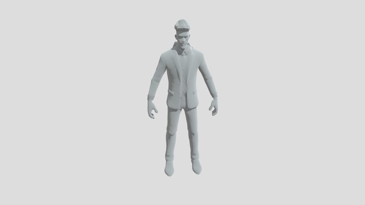 Coffin Dance Fortnite Skin 3D Model