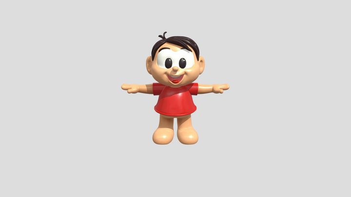 monica da turma da monica 3D Model