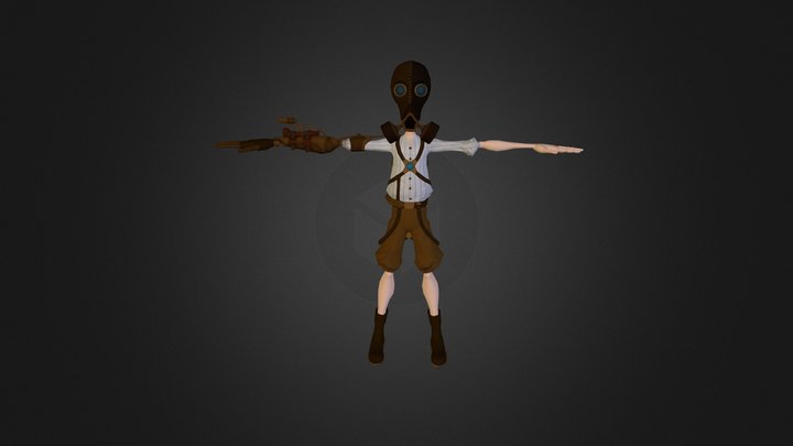 Main Character 3D Model