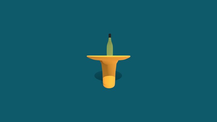 RenderWine 3D Model