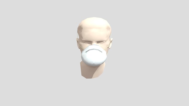 Máscaras PFF2 3D Model