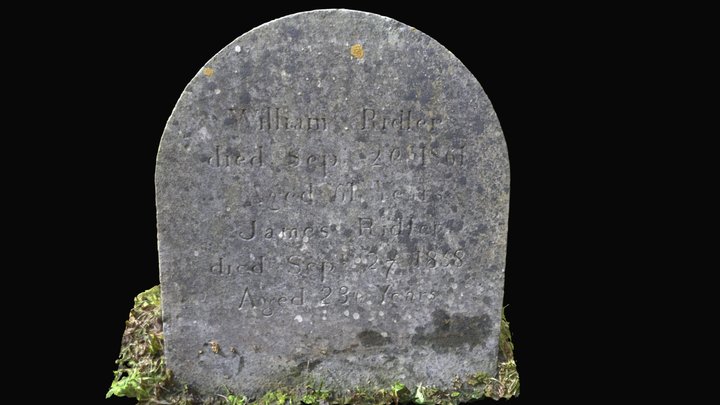 William Ridler (1800-61) Headstone No. 83