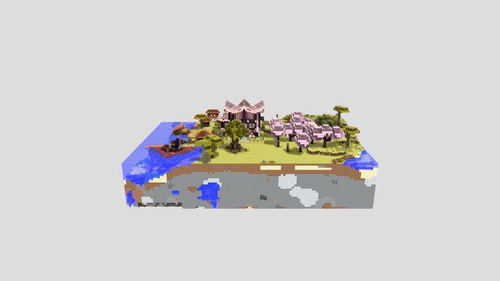 survie coop 1_21_5 starter house 3D Model