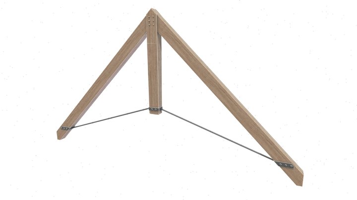 Cable Truss 3D Model