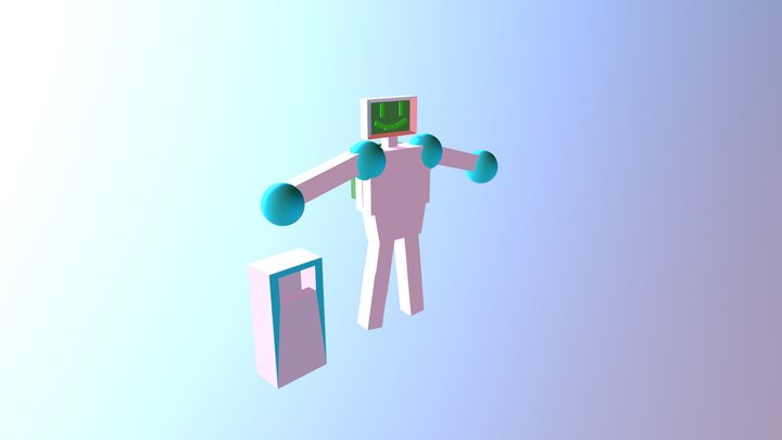 Robotic Robt 3D Model