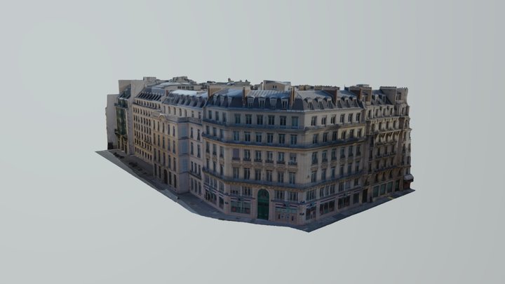 Mission Gaillon - Immeuble Haussmanien 3D Model