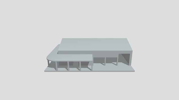 2 Story Cade Mod v1 3D Model