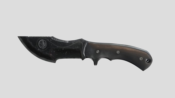 Knife 01 3D Model