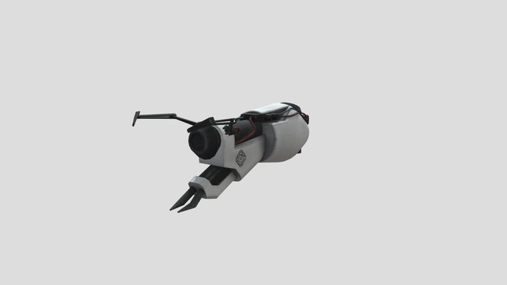 Teleportal 1 portal gun (newest) 3D Model