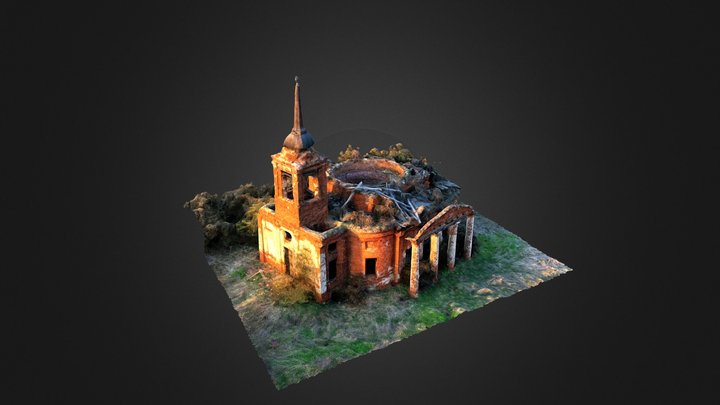 Cerkov 3D Model