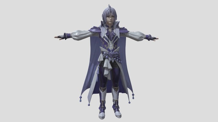 Kuja-inspired 3D Model (FF9) – Kostenloses 3D-Modell STL