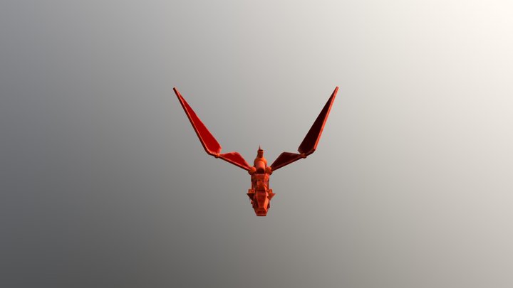 Mechanic dragon 3D Model