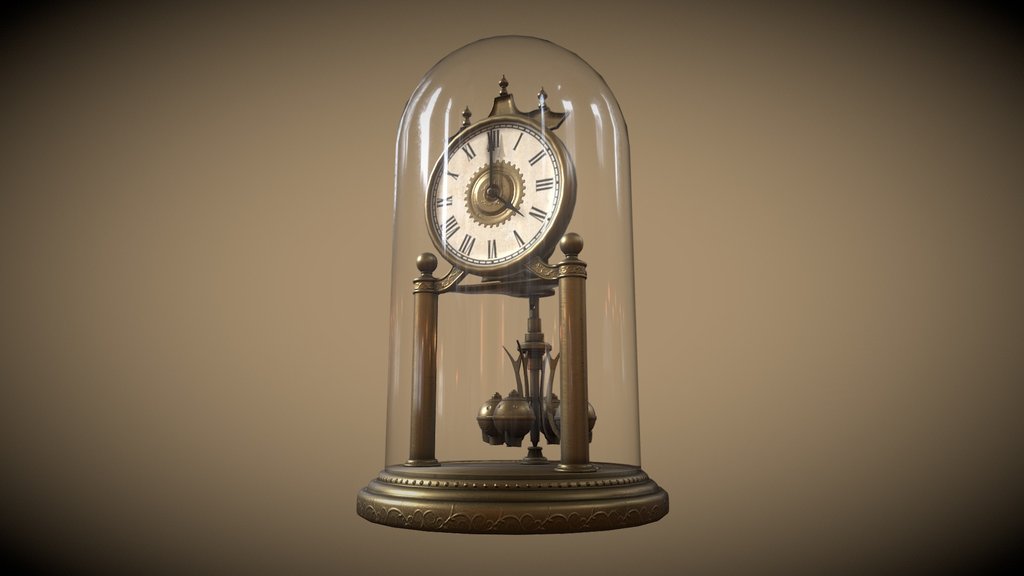 Torsion Pendulum Clock - Animation