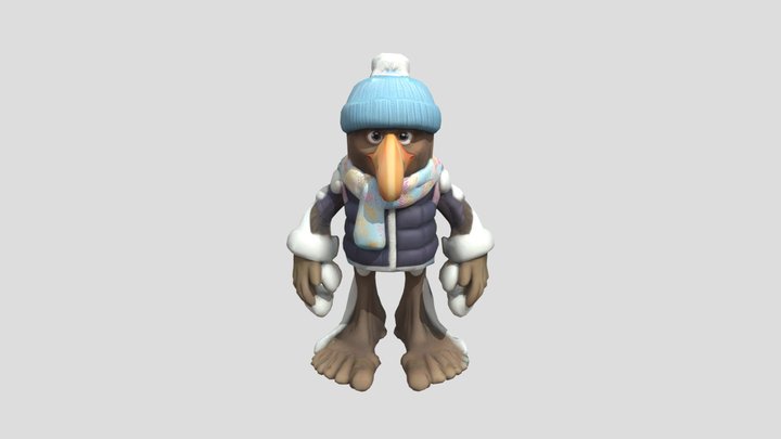 Winter Brr brr patapim 3D Model