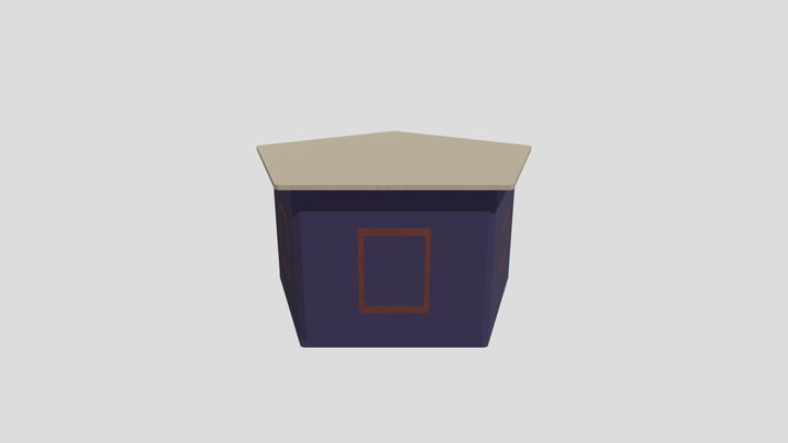 The box - look inside! :) 3D Model