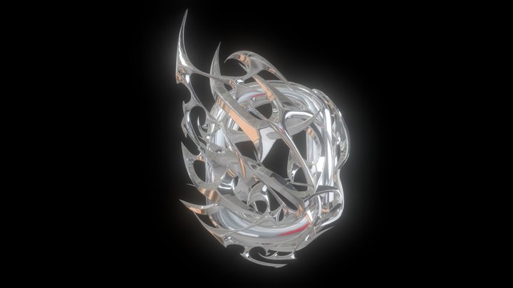 Uni Meta Headphones Attachments / POSTHUMAN.LAB 3D Model