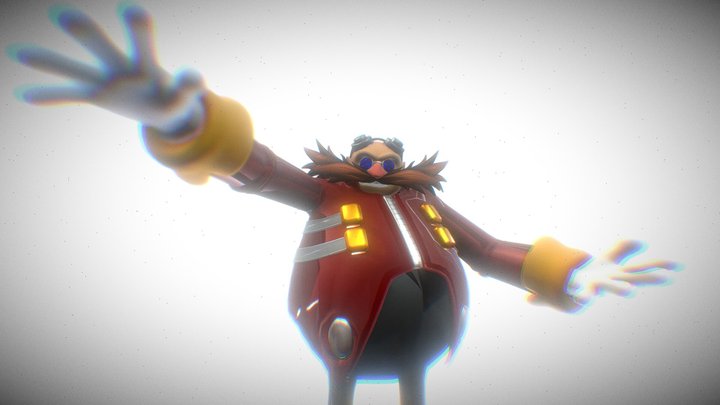 Starved Eggman - Download Free 3D model by BlueChaosRing