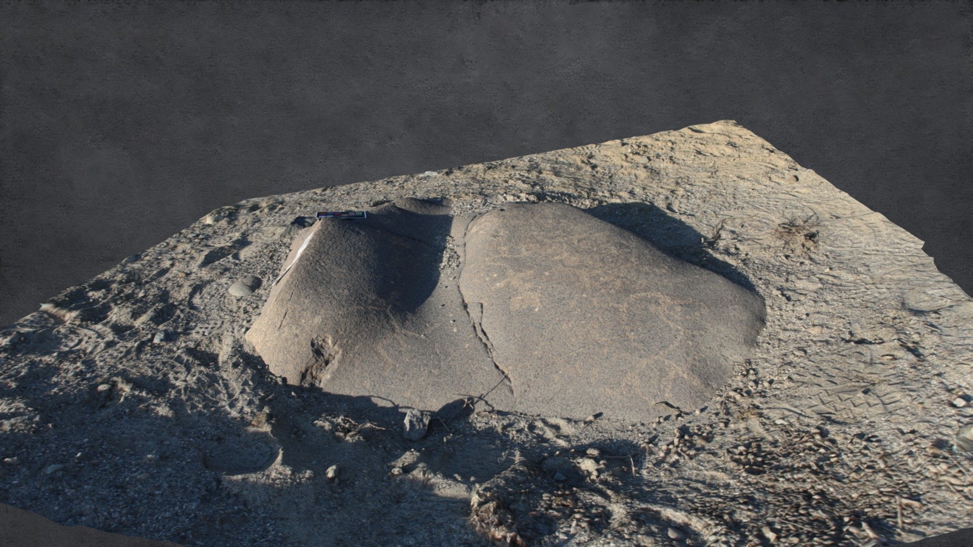 Rock Carving at Chilas (Rock 19) - 3D model by cvlablums [cb8643d ...