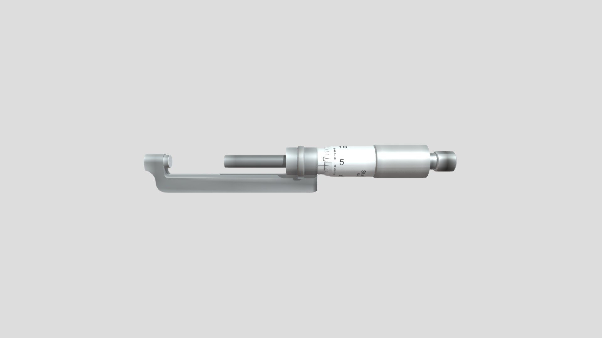 Hub Micrometer - 3D model by JohnLeBaron [cb8687c] - Sketchfab