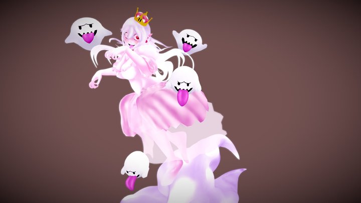Princess Boo 3D Model