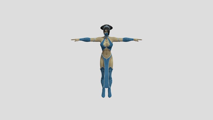 Mk9_kitana 3D Model
