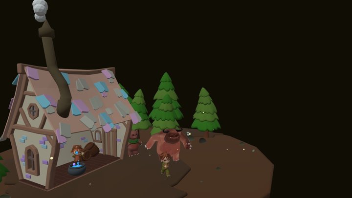 Nuestros Amigos Monstruosos 3D Model