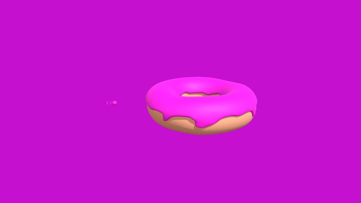 donut 3D Model