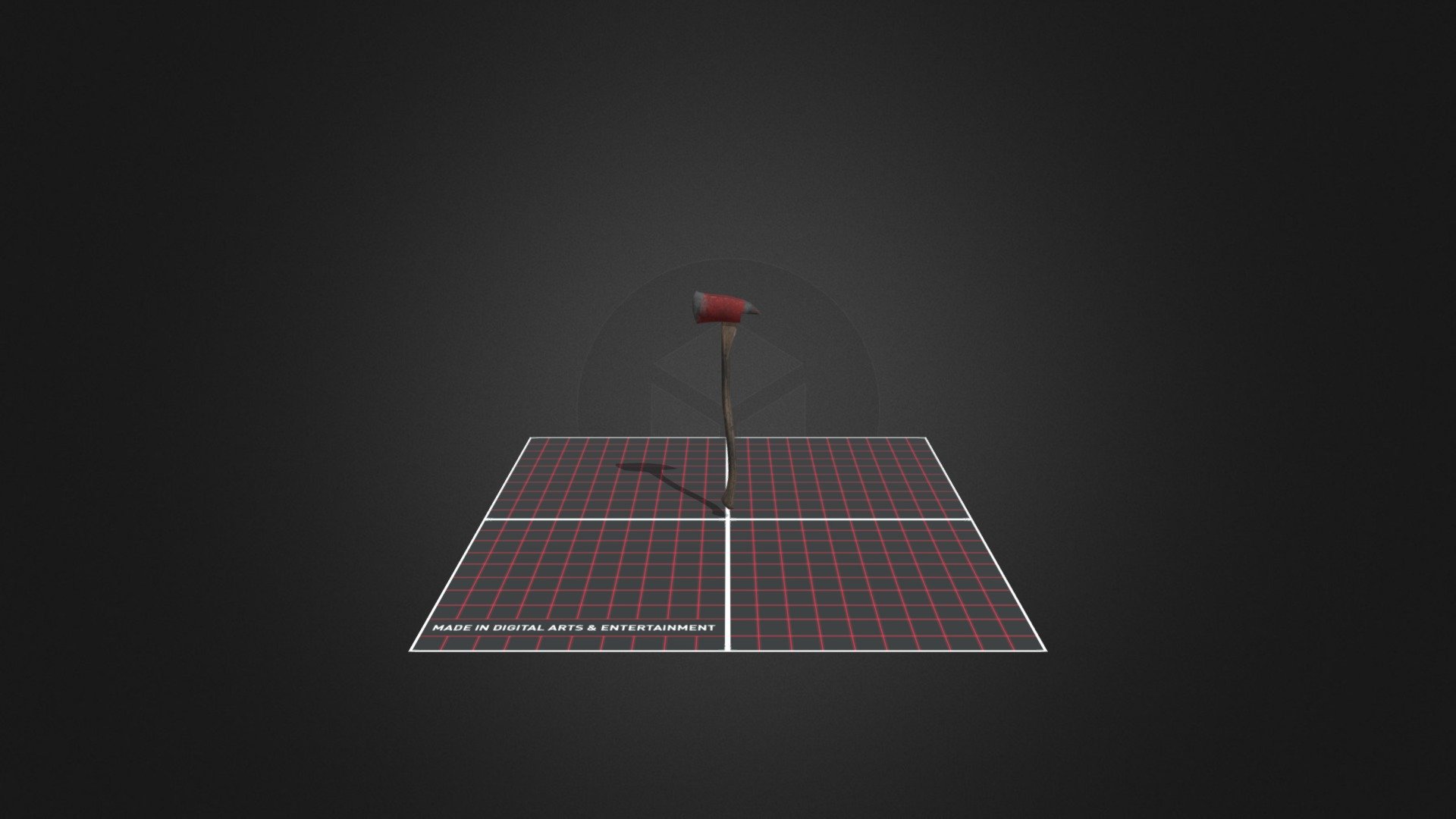 Fire Axe — Sketchfab embed 3D viewer
