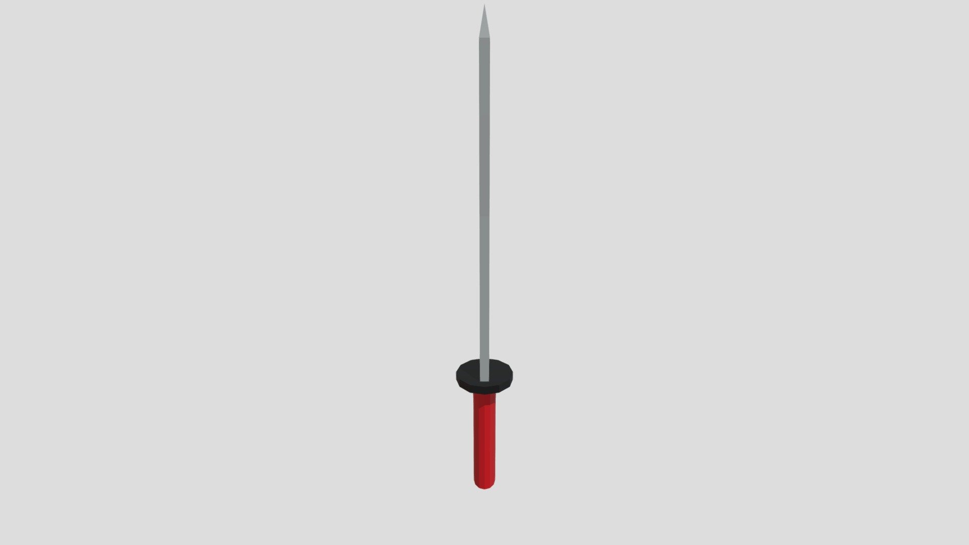 Low Poly Katana