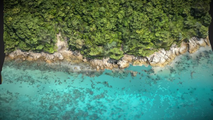 Rock, reef, promontory, mountain, coast, seaside – Kostenloses 3D-Modell STL