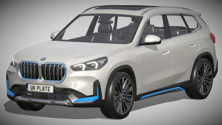 BMW iX1 2022 3D Model