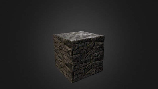 Stacked Rock 3D Model