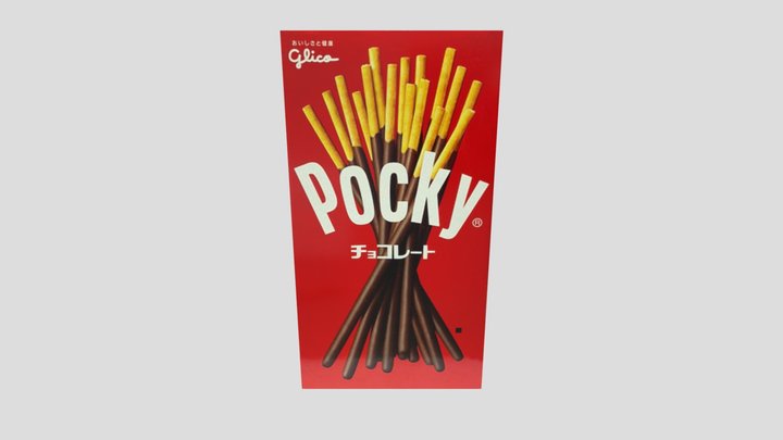 Pocky 3D Model