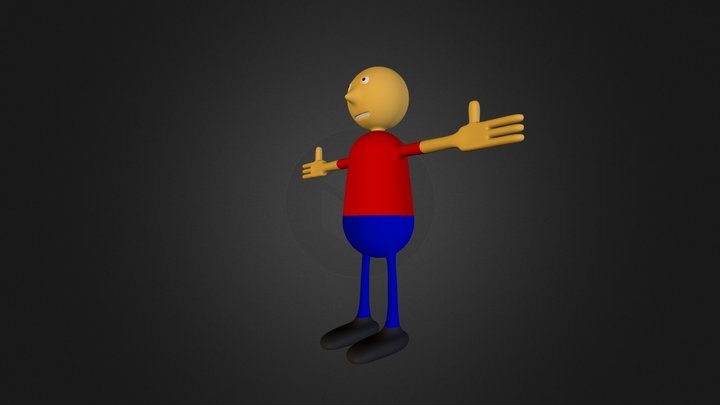 My first 3D character 3D Model
