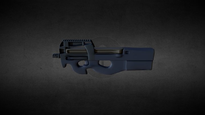FN P90 3D Model