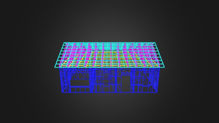Дом Курск 3D Model